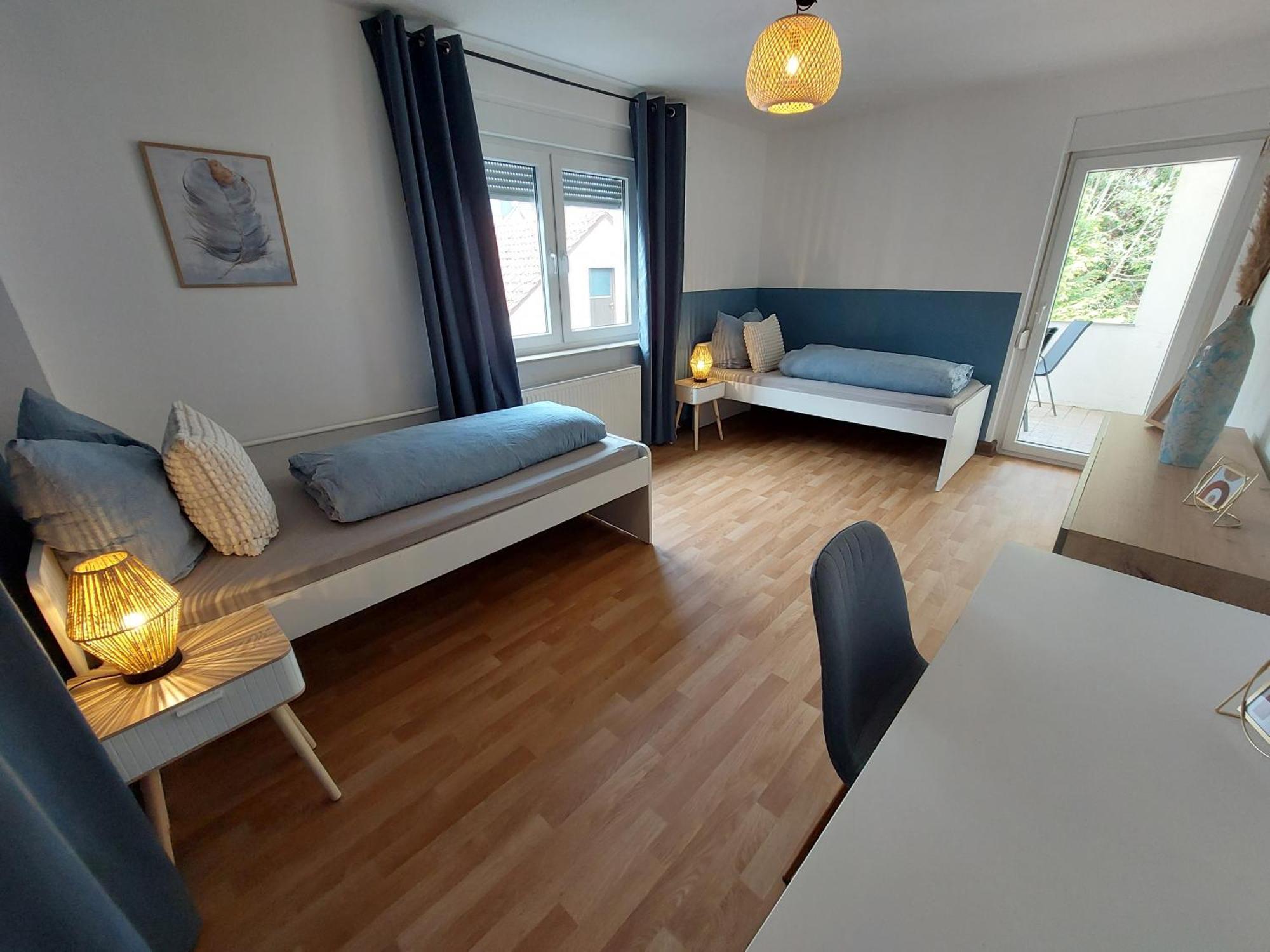 Cozy Home, 7 Beds, Wifi, Kitchen, Balcony, Bielefeld Center Eksteriør billede
